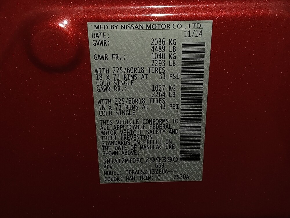 2015 Nissan Rogue in West Palm Beach, FL 33409 - 18143896 33