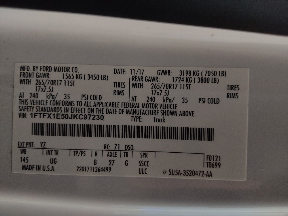 2018 Ford F150 in Gastonia, NC 28056 - 18143931 33