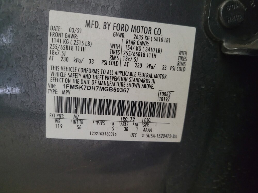 2021 Ford Explorer in Pelham, AL 35124 - 18143952 33