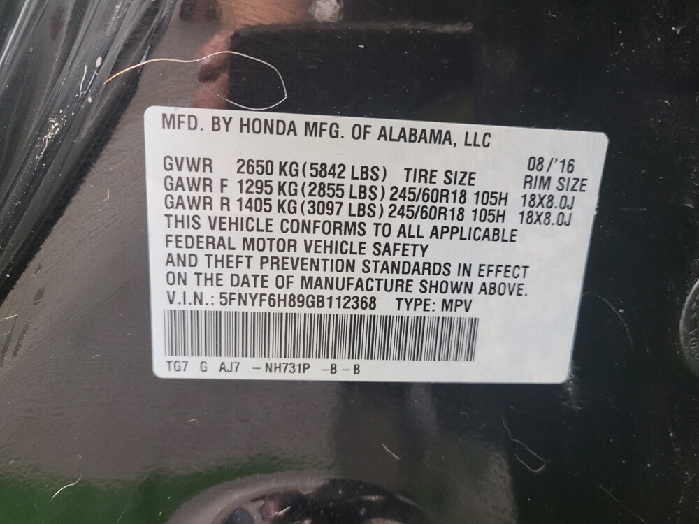 2016 Honda Pilot in Cincinnati, OH 45255 - 18143981 33