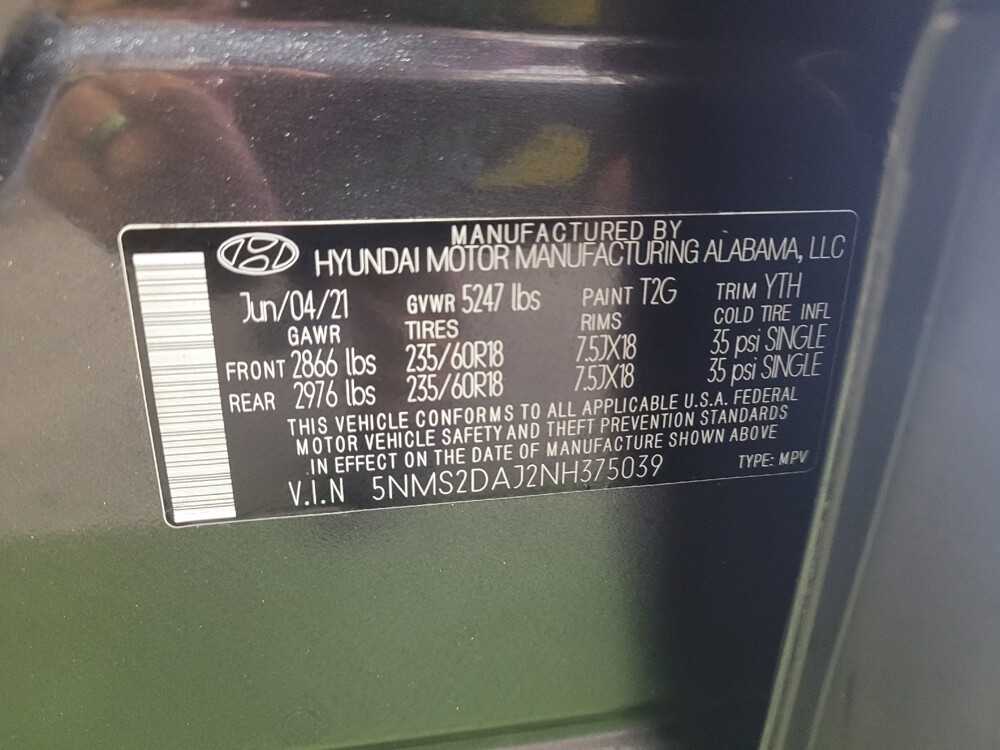 2022 Hyundai Santa Fe in Toledo, OH 43617 - 18143989 33