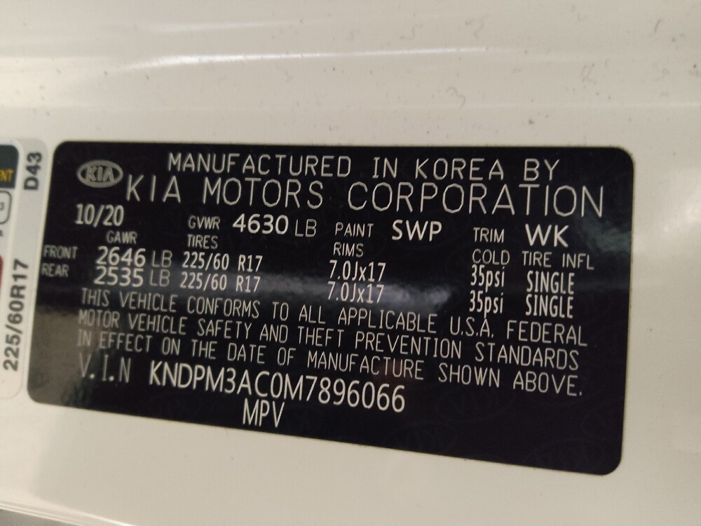 2021 Kia Sportage in Stone Mountain, GA 30083 - 18143993 33
