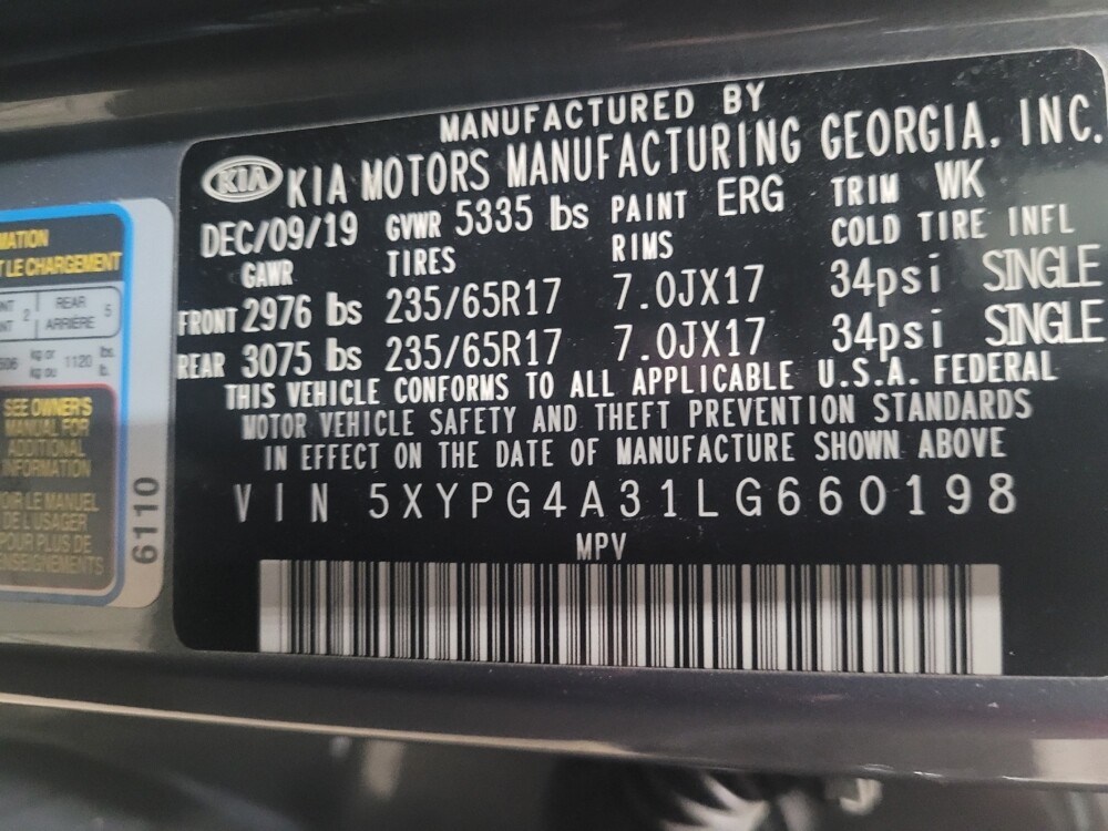 2020 Kia Sorento in Glen Burnie, MD 21061 - 18144003 33