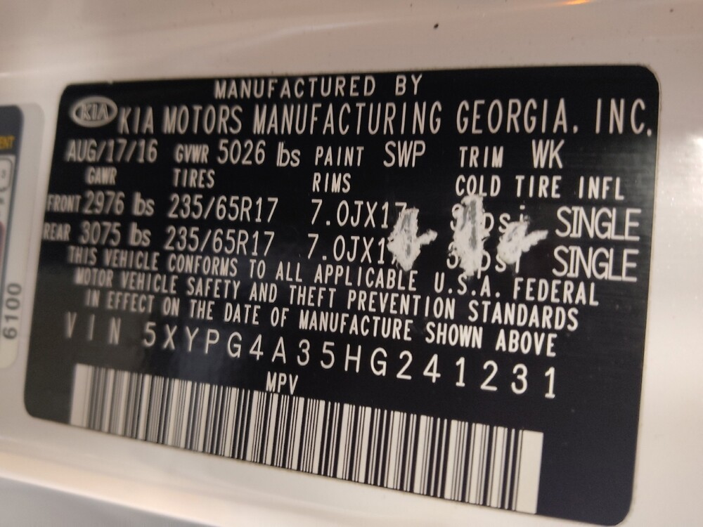 2017 Kia Sorento in Stone Mountain, GA 30083 - 18144061 33