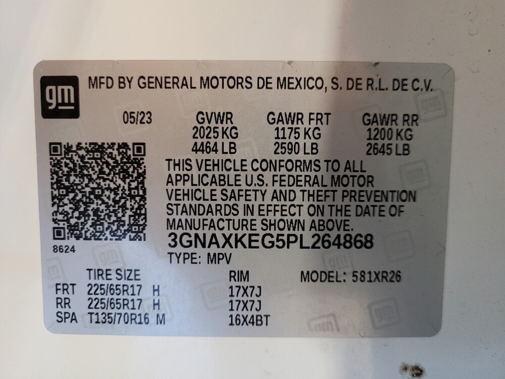 2023 Chevrolet Equinox in Sanford, FL 32773 - 18144098 33