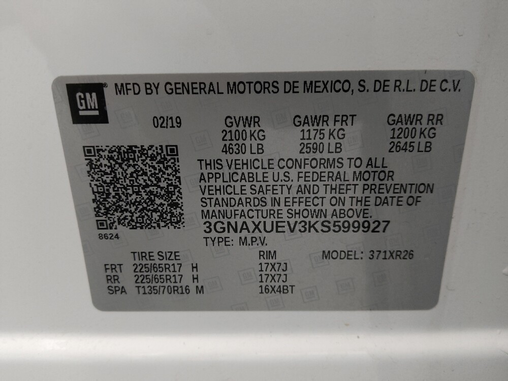 2019 Chevrolet Equinox in Topeka, KS 66611 - 18144104 33