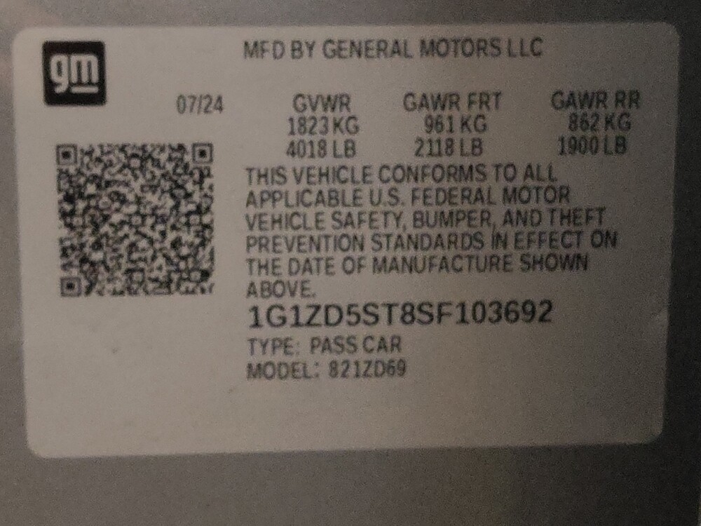 2025 Chevrolet Malibu in Arlington, TX 76011 - 18144106 33