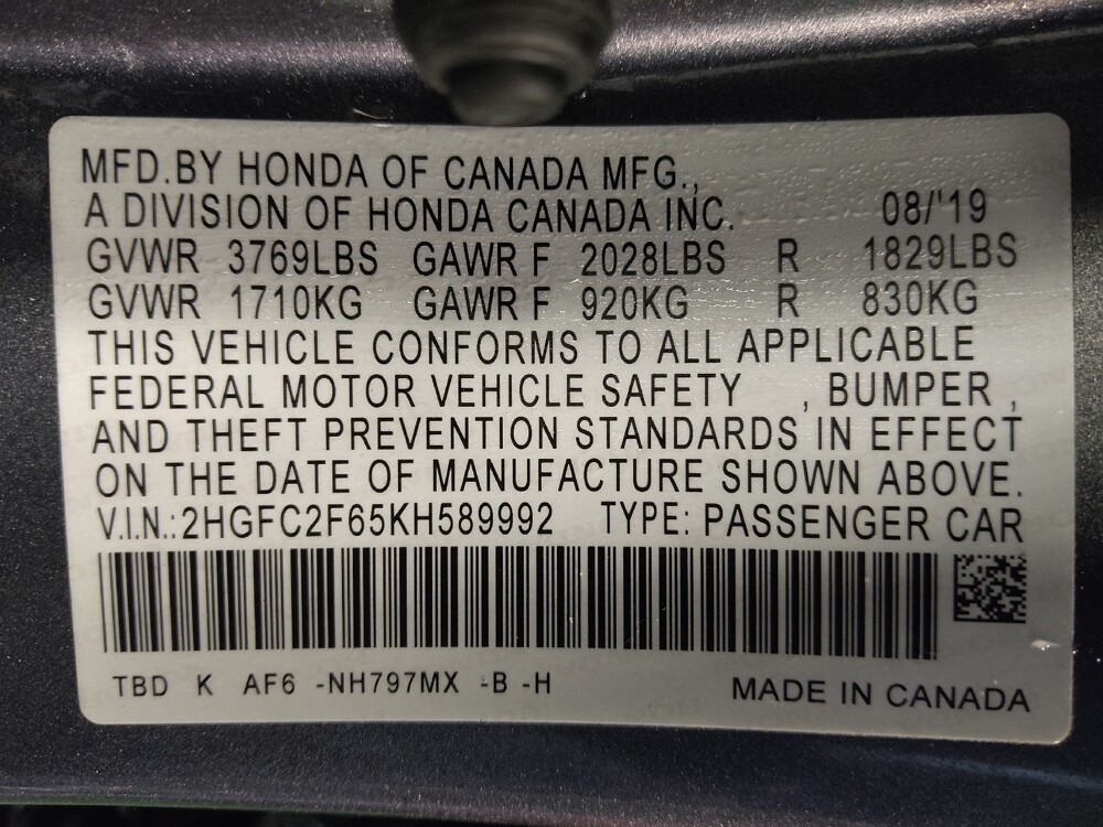 2019 Honda Civic in San Antonio, TX 78238 - 18144109 33
