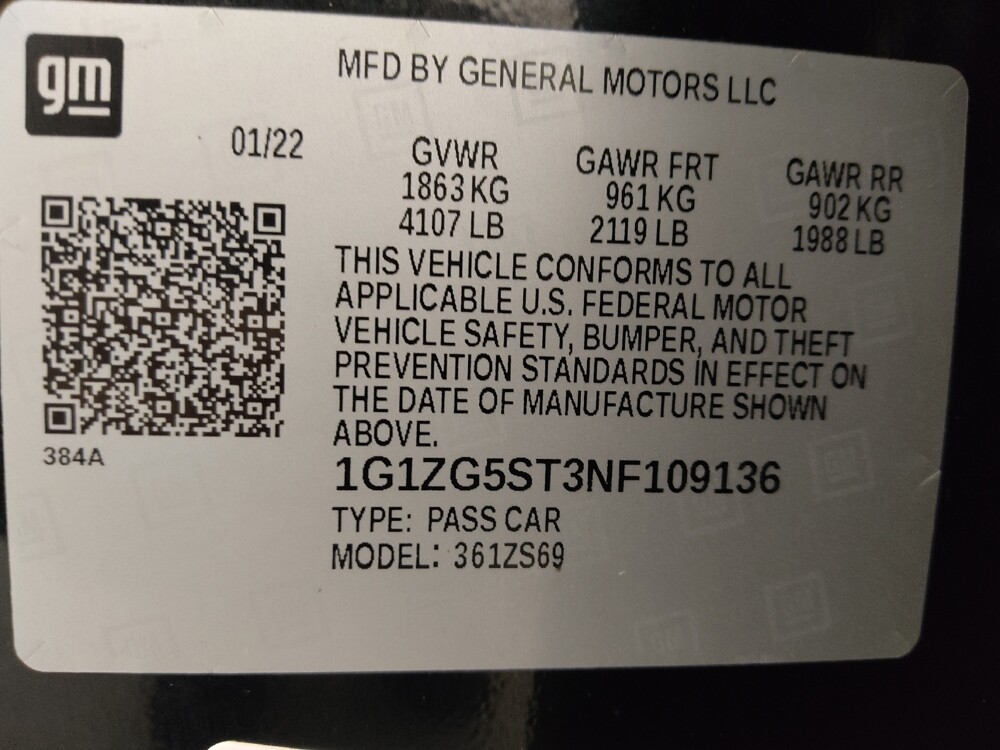 2022 Chevrolet Malibu in Gladstone, MO 64118 - 18144113 33