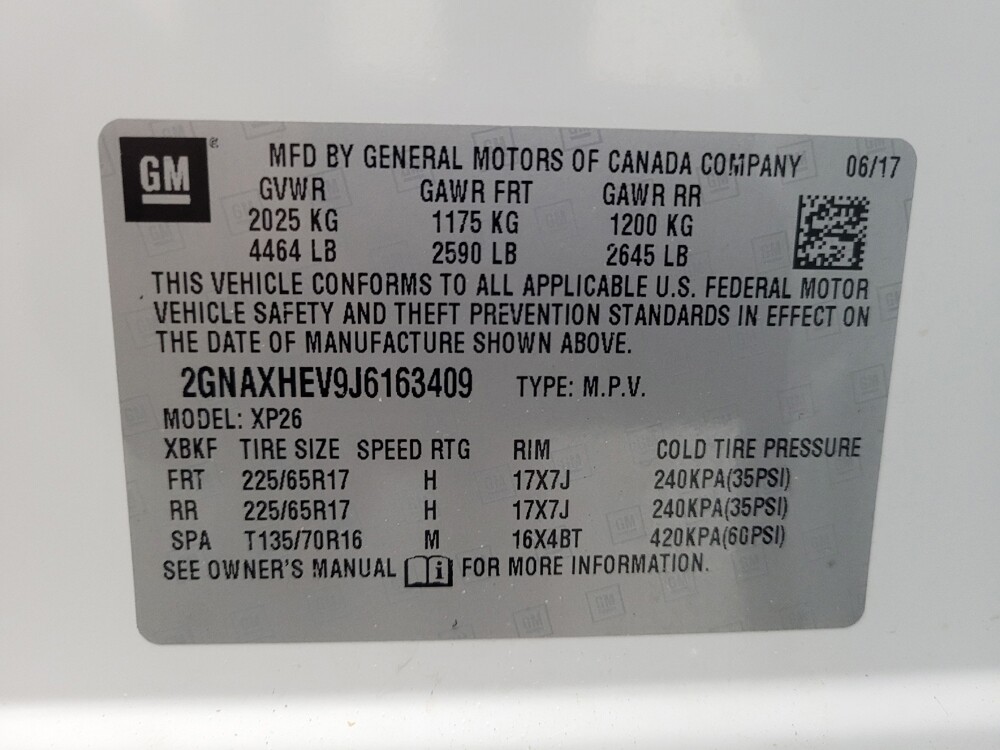 2018 Chevrolet Equinox in Madison, TN 37115 - 18144152 33