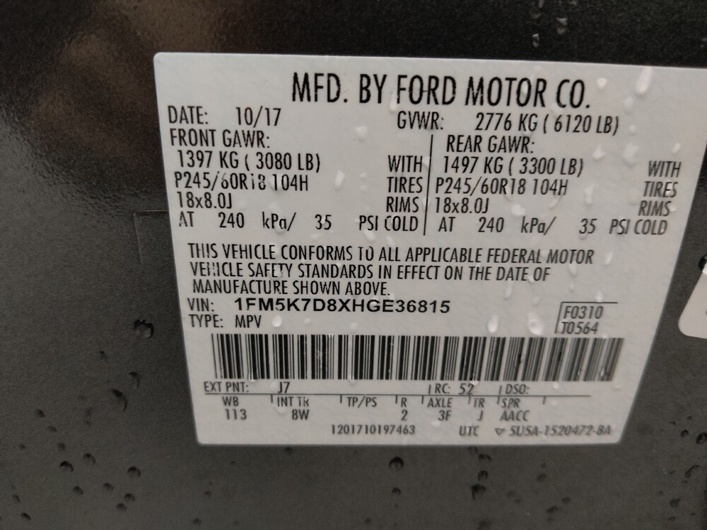 2017 Ford Explorer in Independence, MO 64055 - 18144158 33