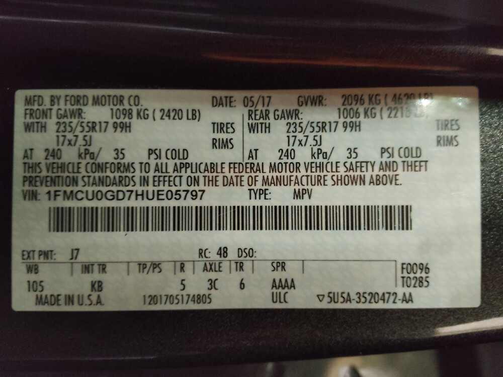 2017 Ford Escape in Gastonia, NC 28056 - 18144165 33