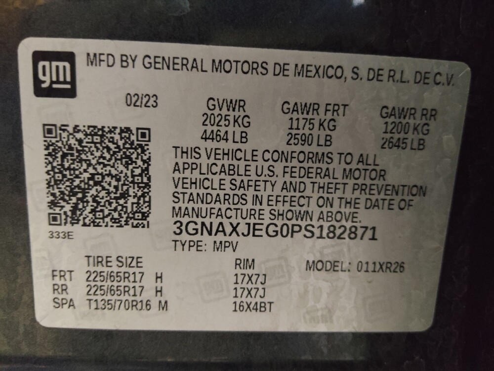 2023 Chevrolet Equinox in Bradenton, FL 34207 - 18144186 33