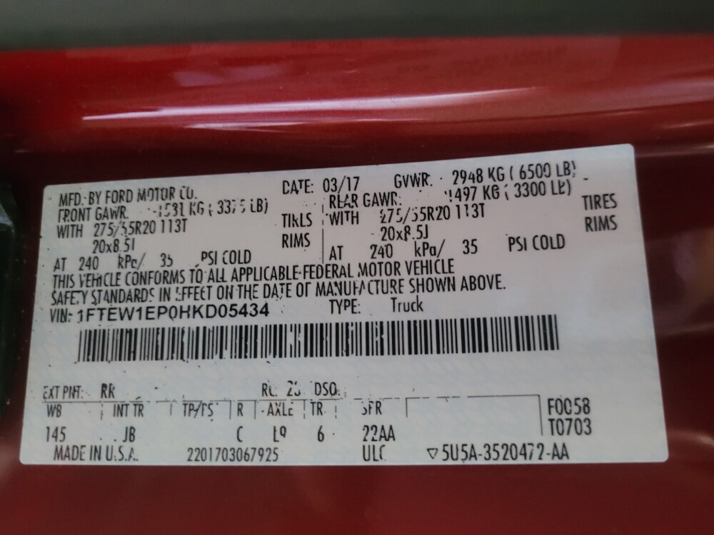2017 Ford F150 in Pelham, AL 35124 - 18144218 33