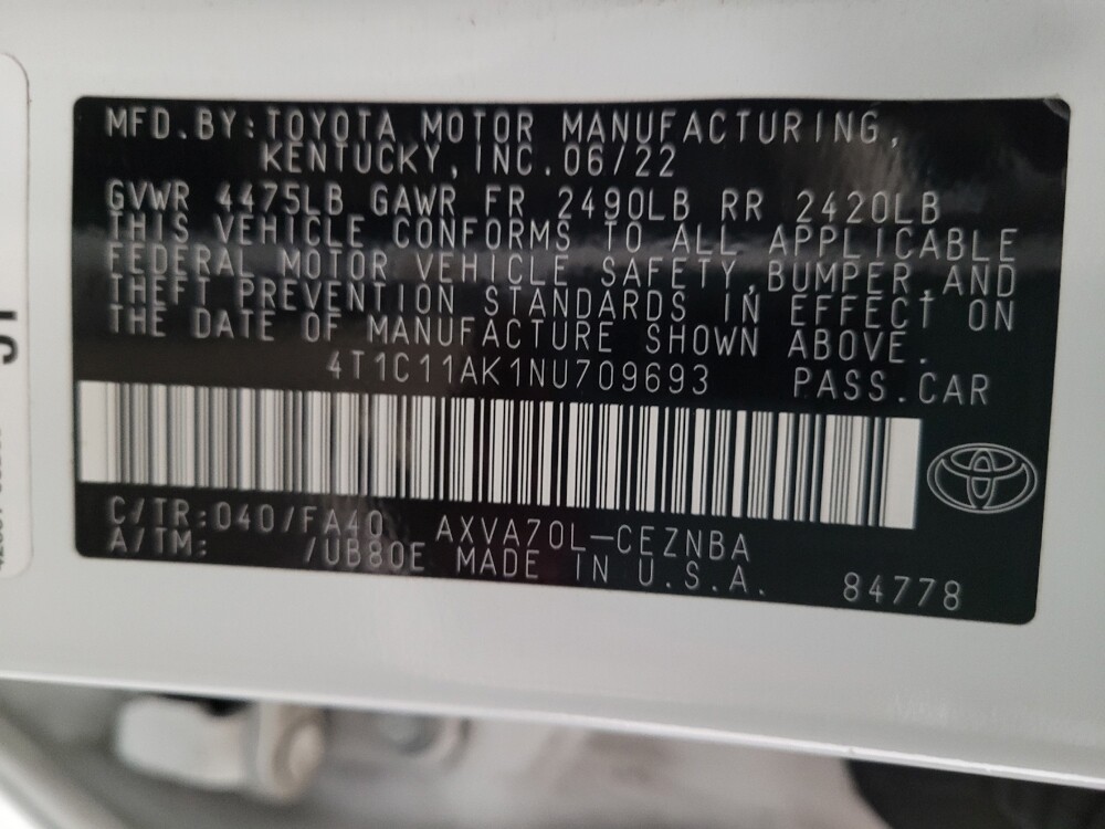 2022 Toyota Camry in Riverside, CA 92504 - 18144260 33