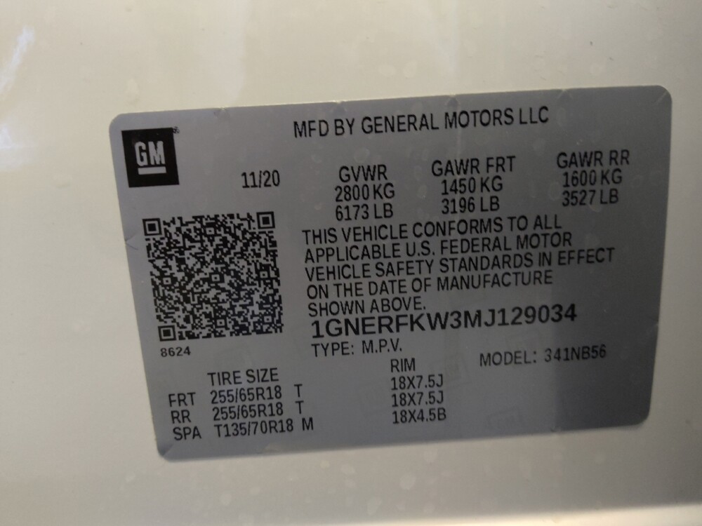 2021 Chevrolet Traverse in Phoenix, AZ 85015 - 18144263 33