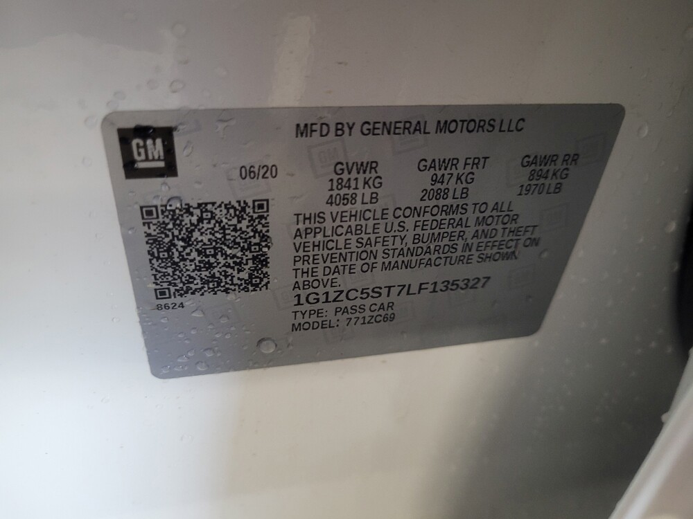 2020 Chevrolet Malibu in Jackson, MS 39211 - 18144394 33