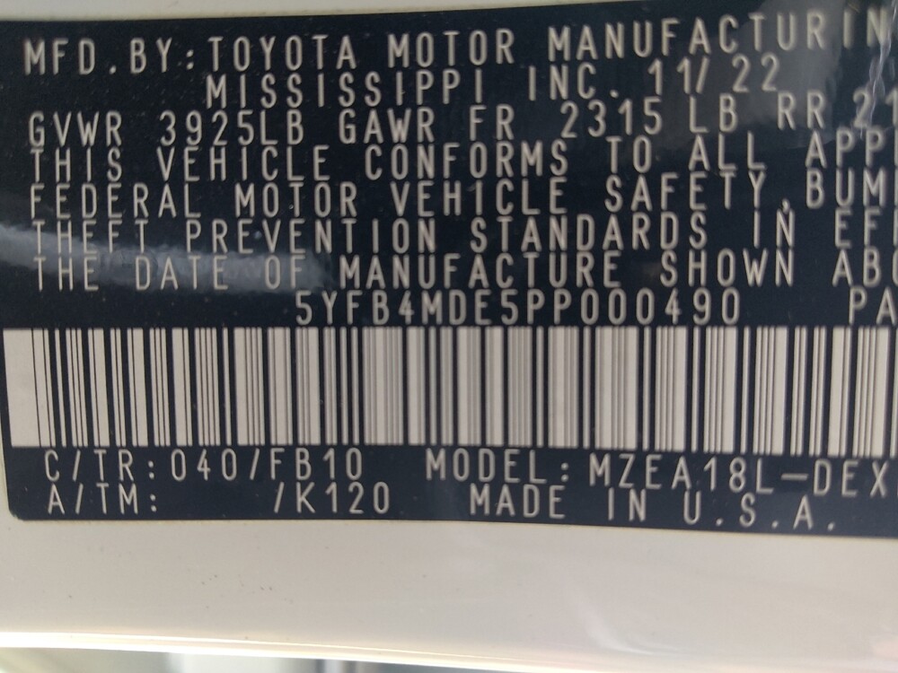 2023 Toyota Corolla in Conyers, GA 30094 - 18144395 33
