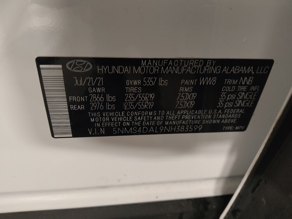 2022 Hyundai Santa Fe in Stone Mountain, GA 30083 - 18144402 33