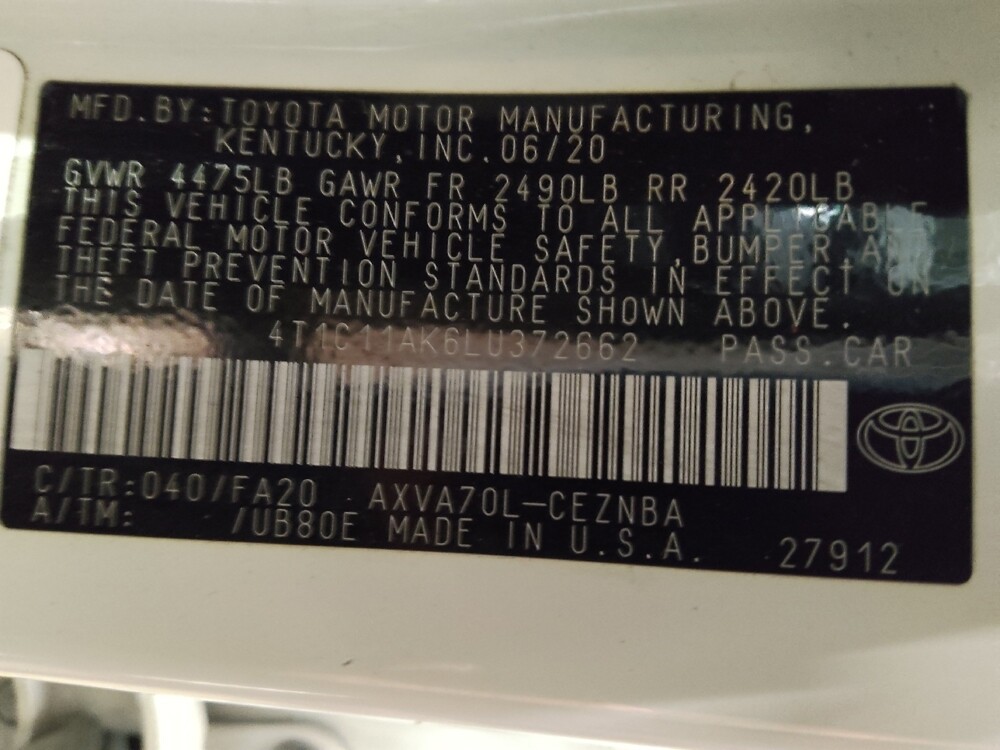 2020 Toyota Camry in Arlington, TX 76011 - 18144417 33