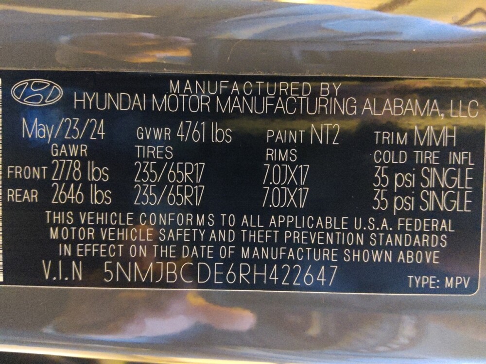 2024 Hyundai Tucson in Corpus Christi, TX 78412 - 18144419 33
