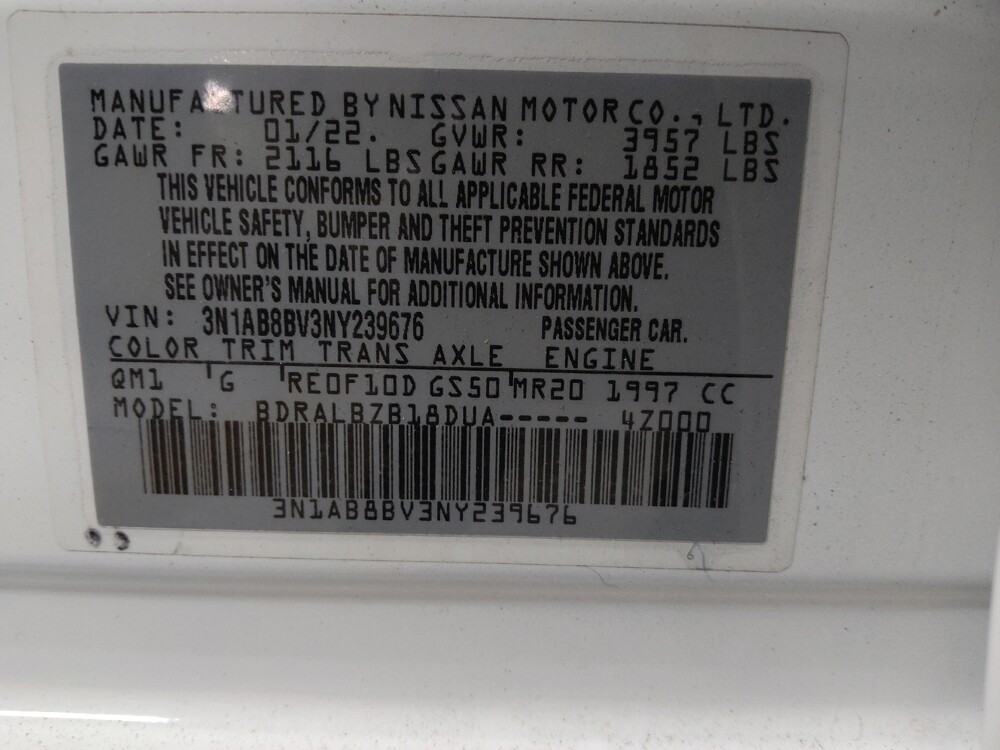 2022 Nissan Sentra in Morrow, GA 30260 - 18144467 33