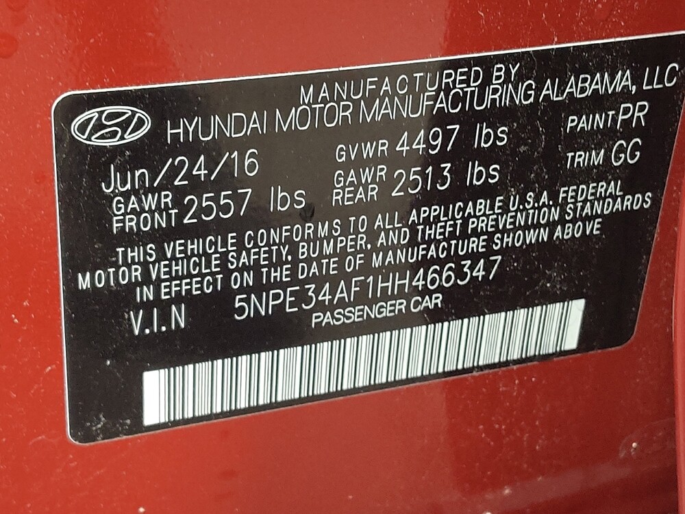 2017 Hyundai Sonata in Gastonia, NC 28056 - 18144487 33