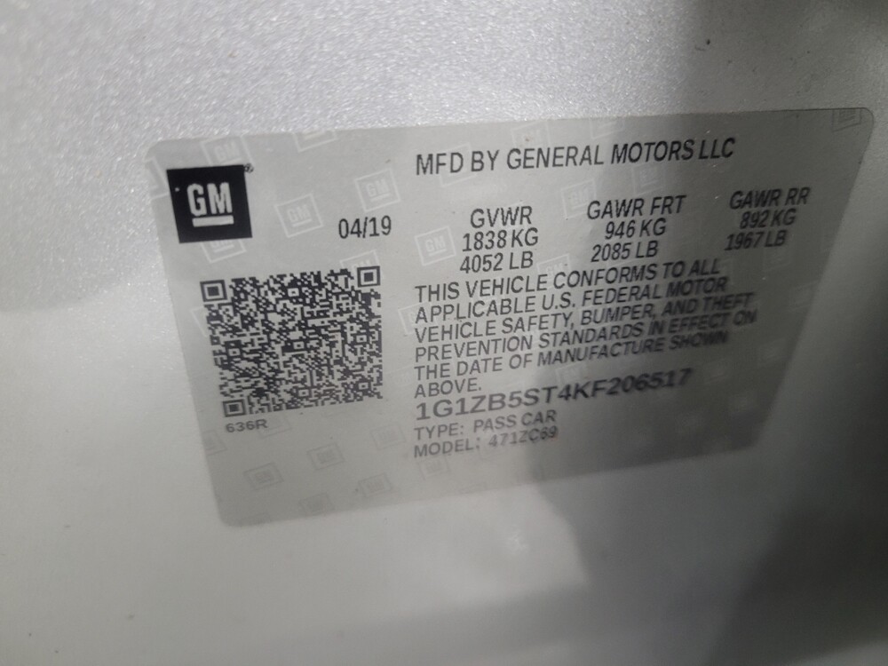 2019 Chevrolet Malibu in Conyers, GA 30094 - 18144503 33