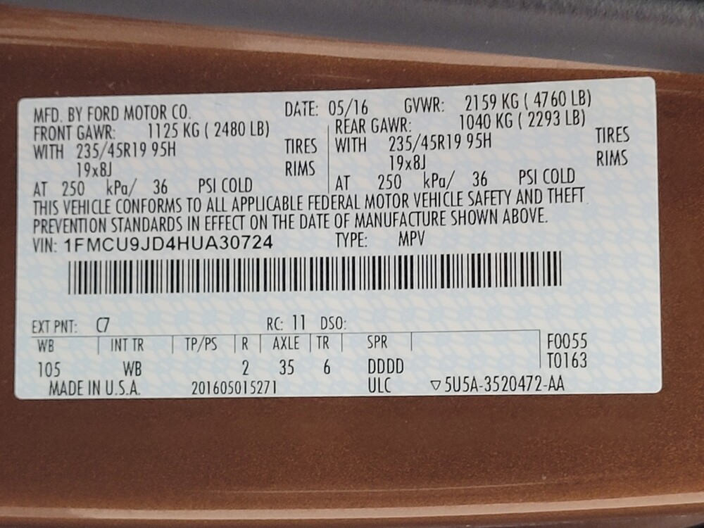 2017 Ford Escape in Madison, TN 37115 - 18144508 33