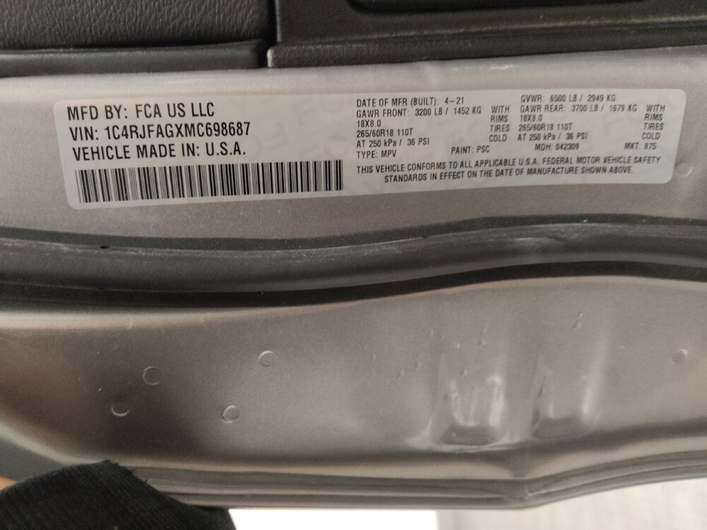 2021 Jeep Grand Cherokee in Lombard, IL 60148 - 18144539 33