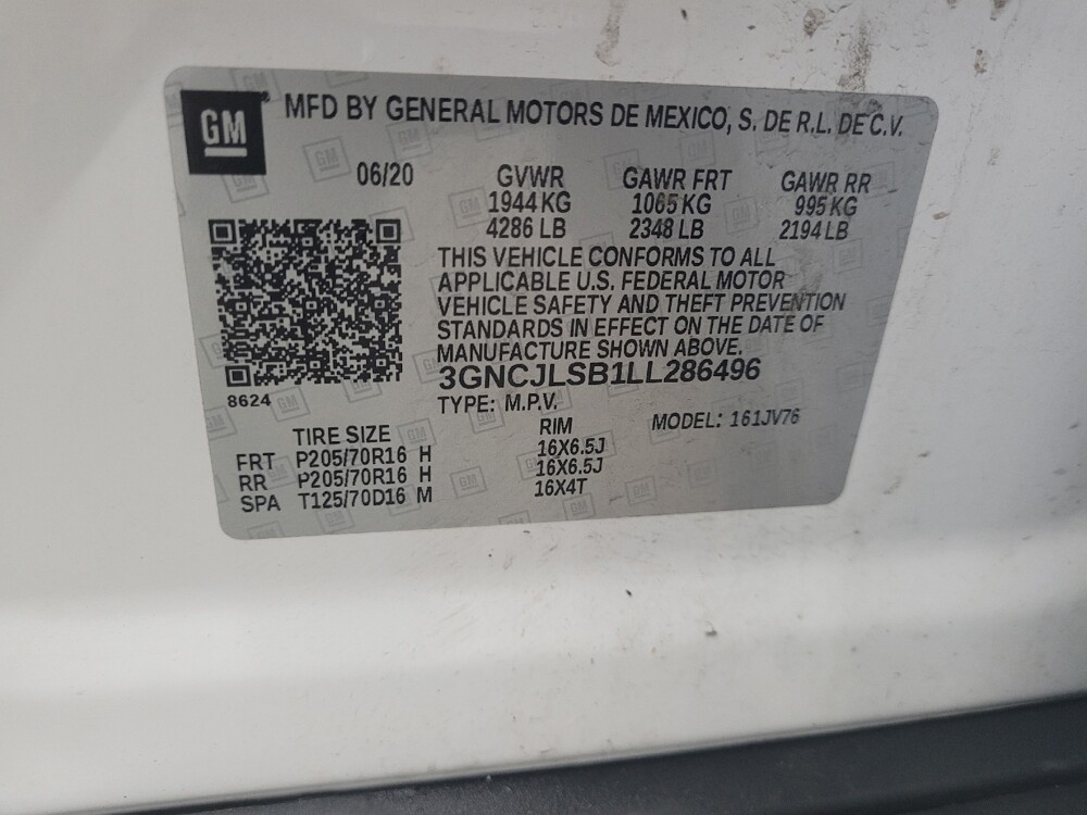 2020 Chevrolet Trax in Taylor, MI 48180 - 18144576 33