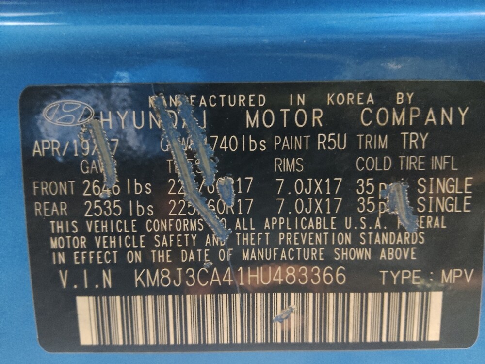 2017 Hyundai Tucson in Conyers, GA 30094 - 18144598 33