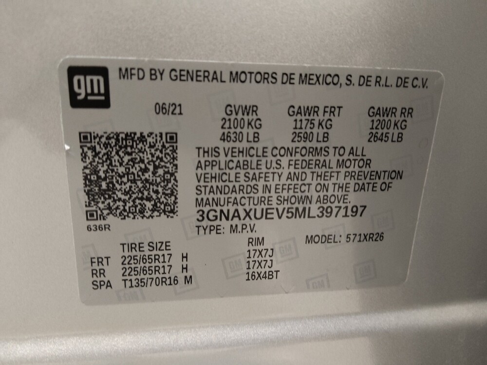 2021 Chevrolet Equinox in Huntsville, AL 35816 - 18144613 33