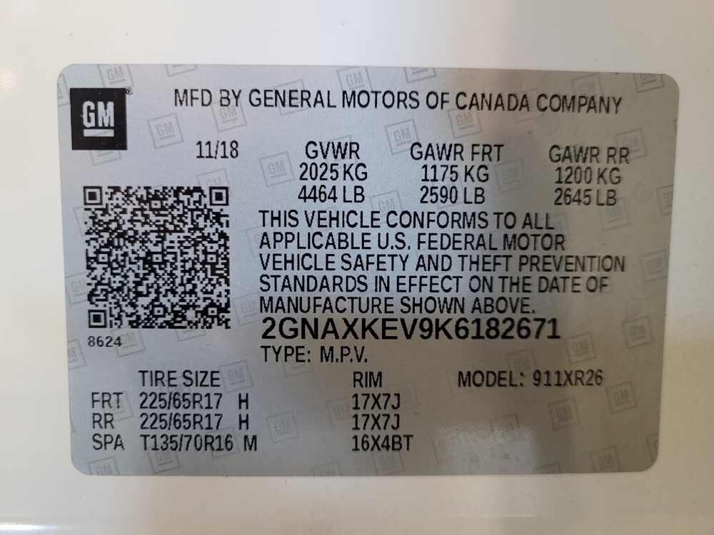 2019 Chevrolet Equinox in Gainesville, FL 32609 - 18144621 33