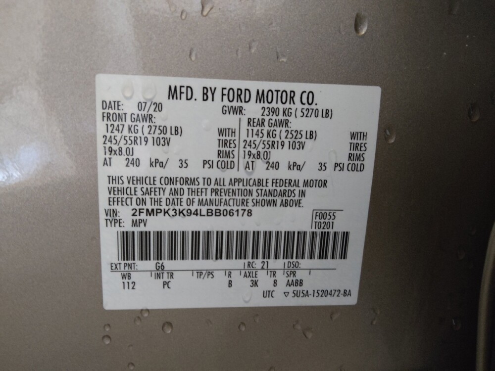 2020 Ford Edge in Salem, VA 24153 - 18144642 33
