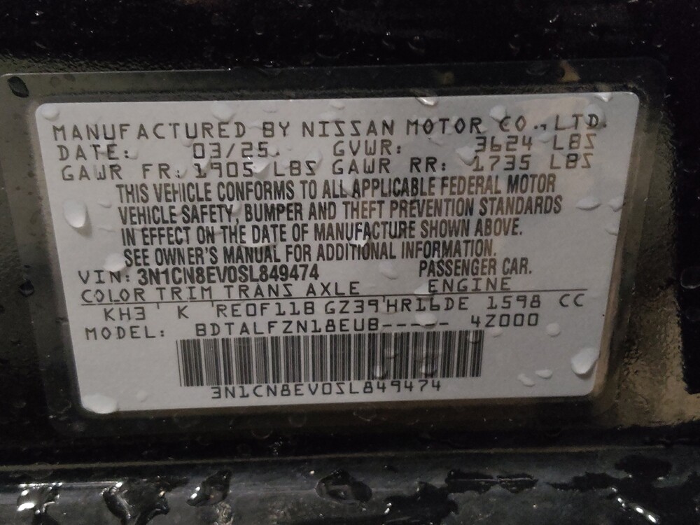 2025 Nissan Versa in Orlando, FL 32808 - 18144656 33