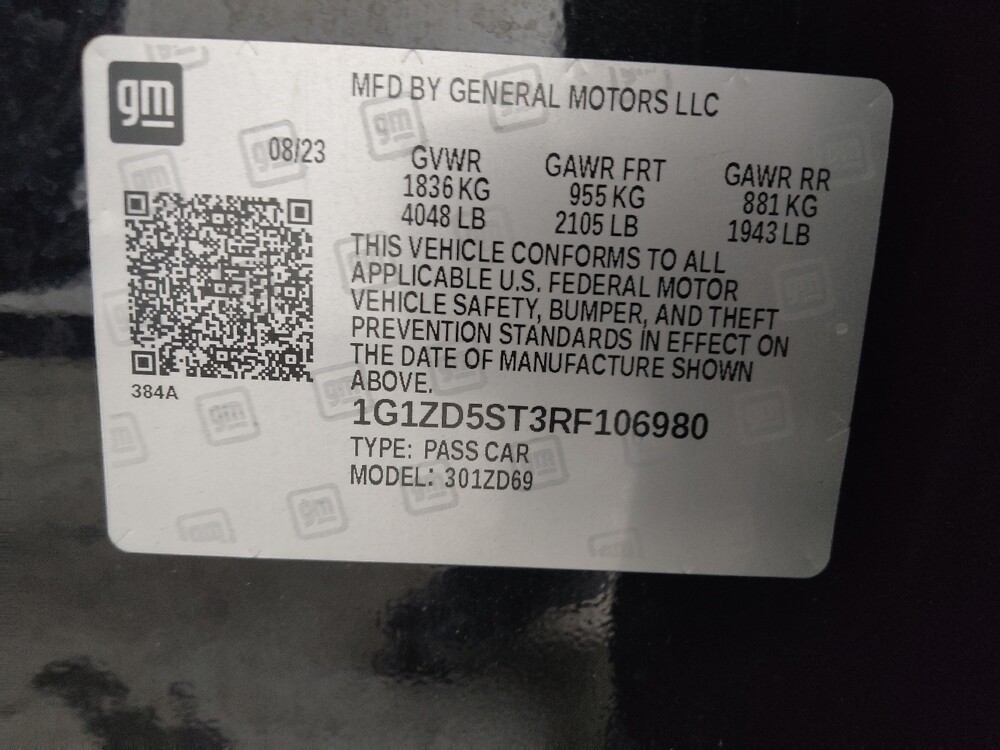 2024 Chevrolet Malibu in Conyers, GA 30094 - 18144659 33