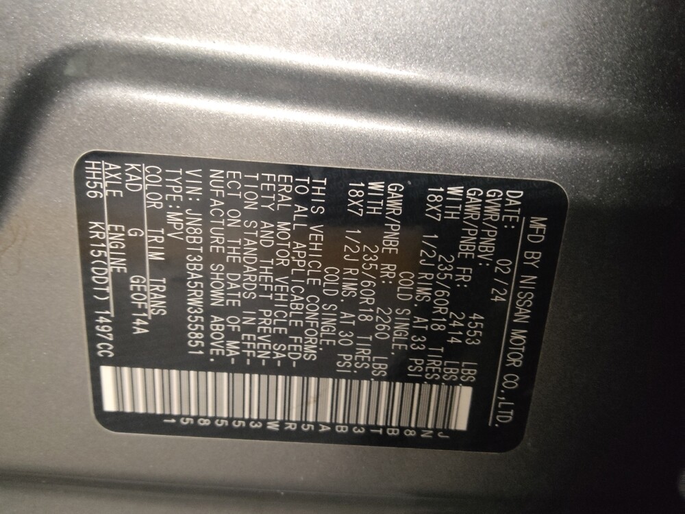 2024 Nissan Rogue in Conyers, GA 30094 - 18144694 33
