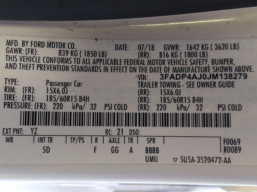2018 Ford Fiesta in Temple, TX 76502 - 18144701 33