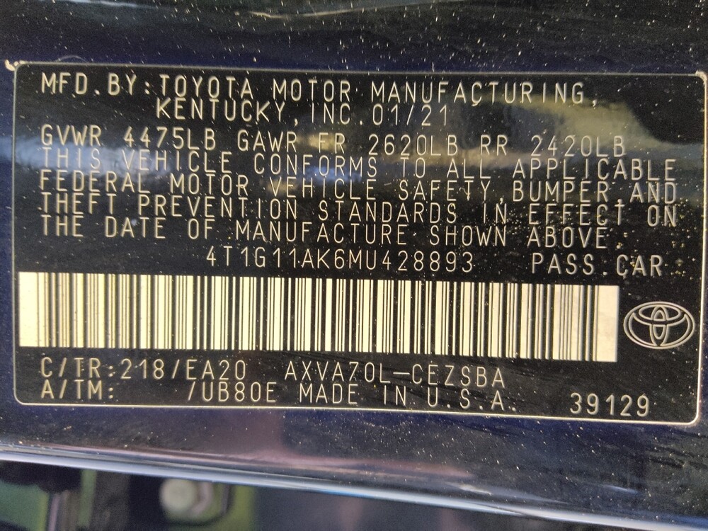 2021 Toyota Camry in Round Rock, TX 78664 - 18144725 33