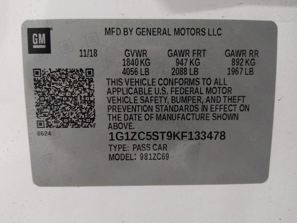 2019 Chevrolet Malibu in Columbus, OH 43231 - 18144739 33