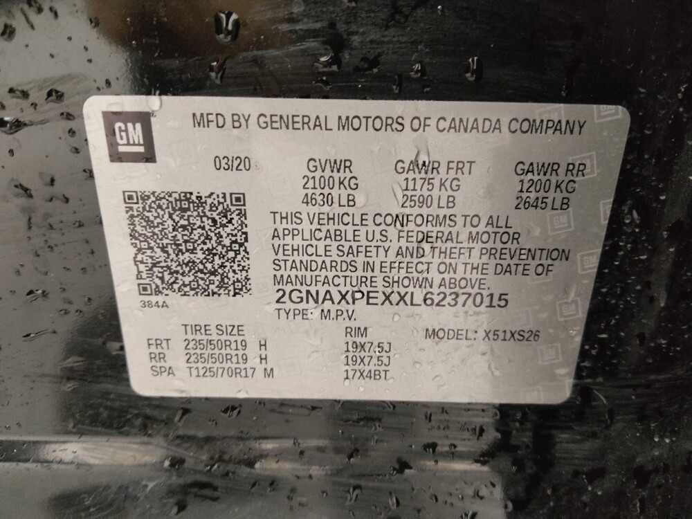 2020 Chevrolet Equinox in Wichita, KS 67207 - 18144787 33