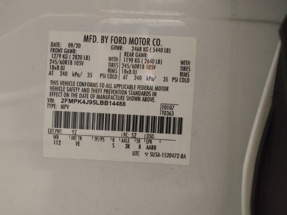 2020 Ford Edge in Morrow, GA 30260 - 18144800 33