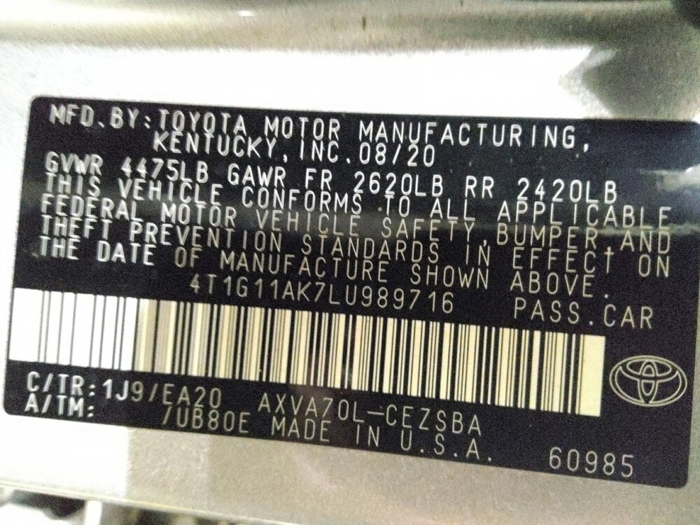 2020 Toyota Camry in Marietta, GA 30062 - 18144801 33