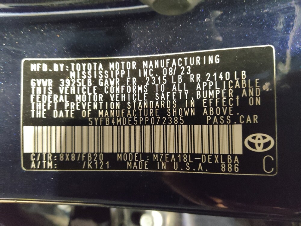 2023 Toyota Corolla in Sanford, FL 32773 - 18144813 33