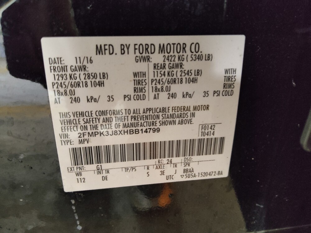 2017 Ford Edge in Conyers, GA 30094 - 18144814 33
