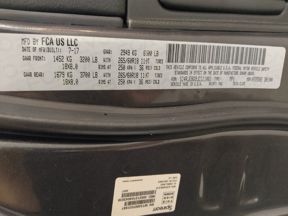 2018 Jeep Grand Cherokee in Clearwater, FL 33764 - 18144816 33