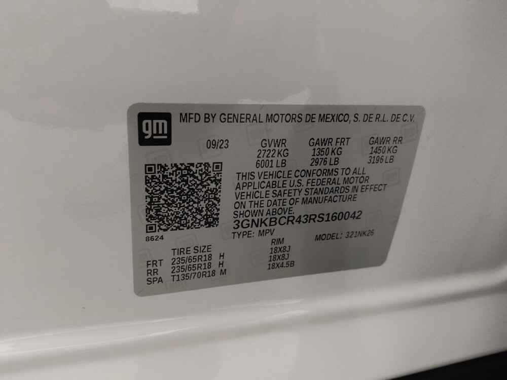2024 Chevrolet Blazer in Taylor, MI 48180 - 18144848 33