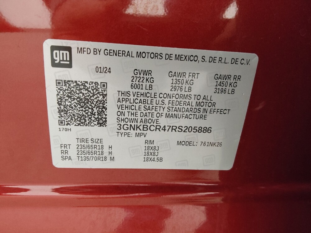 2024 Chevrolet Blazer in Taylor, MI 48180 - 18144854 33