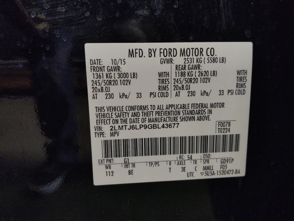 2016 Lincoln MKX in Mesa, AZ 85210 - 18144866 33